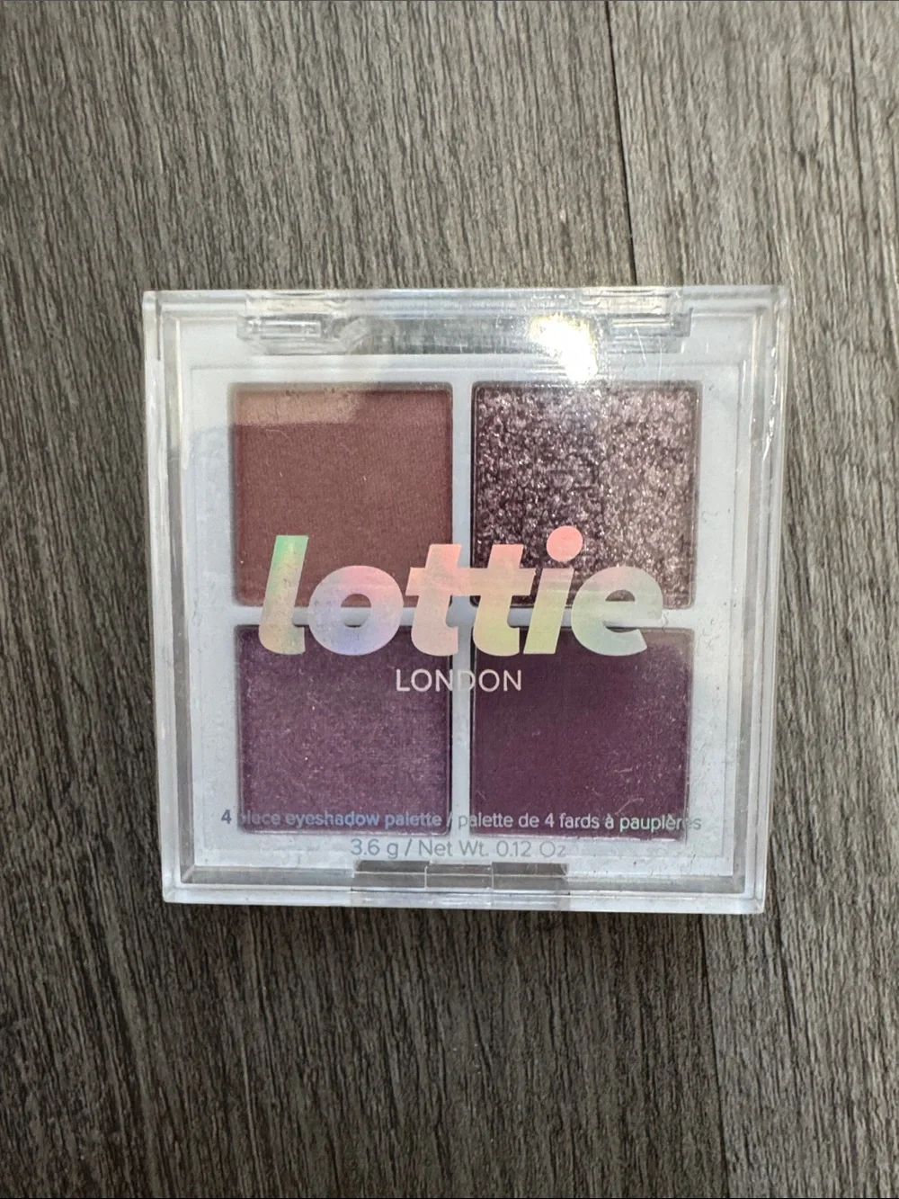 Lotti London Purple The Mauve 4-Shade Eyeshadow Palette
